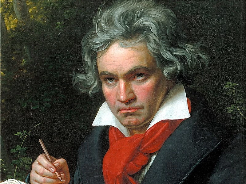 1781-Joseph Karl Stieler - Ritratto di Beethoven
